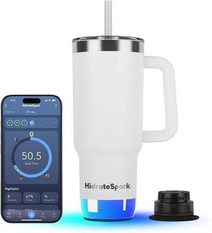 Hidrate Spark PRO 2 Smart Tumbler – Vaso inteligente de acero inoxidable aislado de 30 onzas