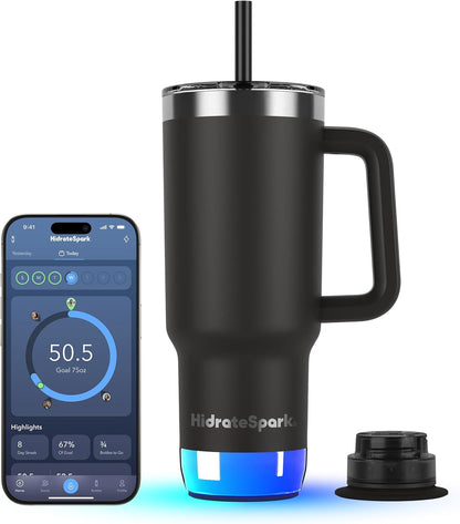Hidrate Spark PRO 2 Smart Tumbler – Vaso inteligente de acero inoxidable aislado de 30 onzas