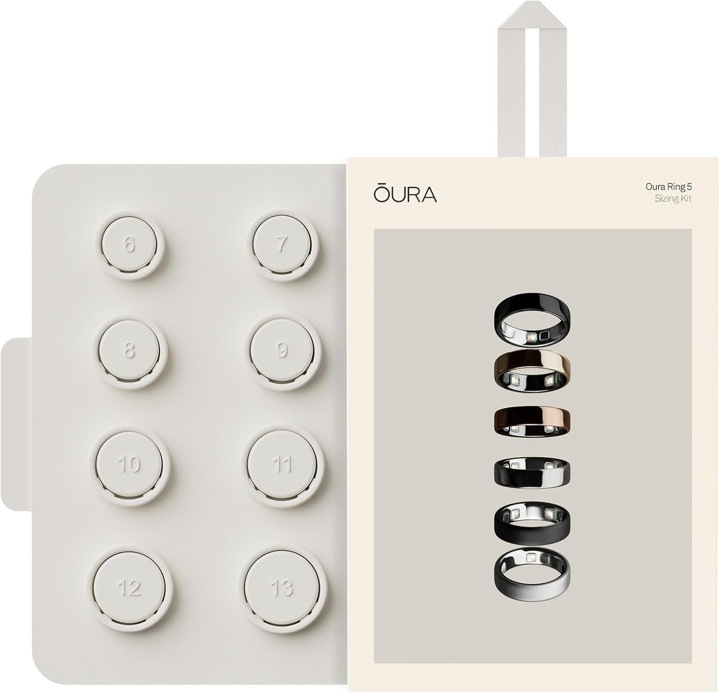 Kit de ajuste de tallas para el anillo Oura 5 - Mide tu anillo antes de comprarlo