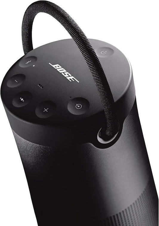 Bose SoundLink Revolve+ (Series II) Altavoz Bluetooth portátil – Altavoz inalámbrico resistente al agua con batería y mango de larga duración, color negro