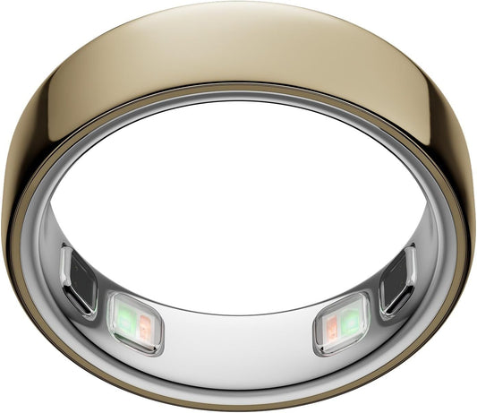 Oura Ring 5 Gold - World’s Smallest Smart Ring