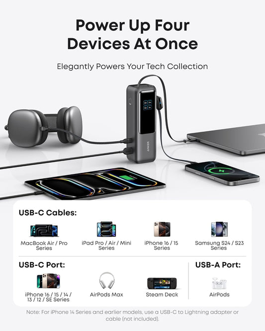 Anker Laptop Power Bank,25,000mAh