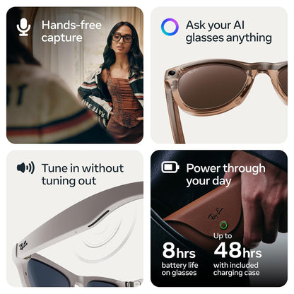 Ray-Ban (Gen 2), modelo Skyler | Gafas con IA para mujer